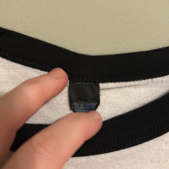 1991 Ed Shereen Band T Raglan Baseball T small - Picture 6 of 8